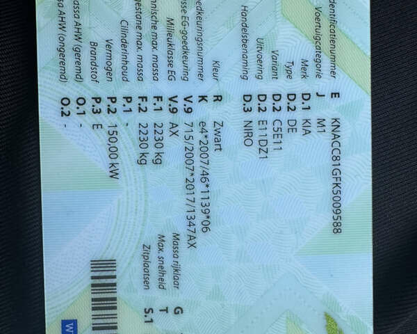Черный Киа Niro, объемом двигателя 0 л и пробегом 102 тыс. км за 16499 $, фото 29 на Automoto.ua