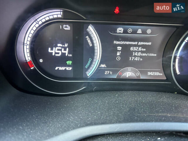 Черный Киа Niro, объемом двигателя 0 л и пробегом 111 тыс. км за 22200 $, фото 6 на Automoto.ua
