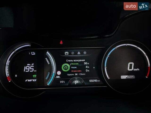 Чорний Кіа Niro, об'ємом двигуна 0 л та пробігом 69 тис. км за 23200 $, фото 54 на Automoto.ua