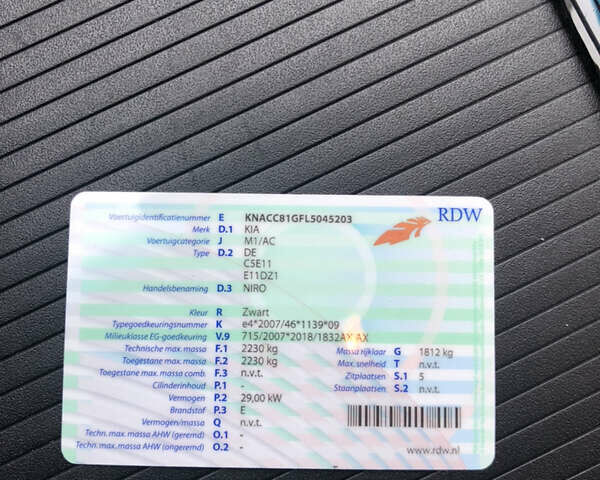 Киа Niro 2020 в Киеве на Automoto.ua Черный Киа Niro, объемом двигателя 0 л и пробегом 67 тыс. км за 21999 $, фото 47 на Automoto.ua