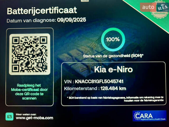 Черный Киа Niro, объемом двигателя 0 л и пробегом 128 тыс. км за 19600 $, фото 1 на Automoto.ua