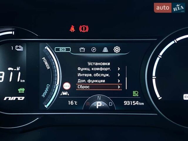 Черный Киа Niro, объемом двигателя 0 л и пробегом 93 тыс. км за 22700 $, фото 33 на Automoto.ua