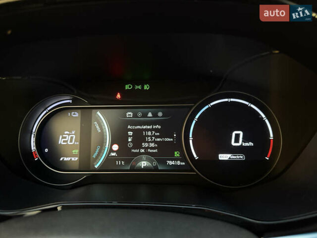 Черный Киа Niro, объемом двигателя 0 л и пробегом 78 тыс. км за 19300 $, фото 24 на Automoto.ua
