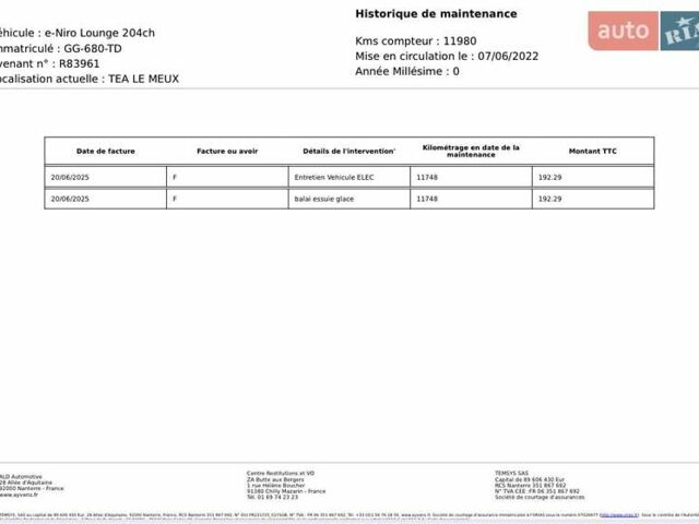 Черный Киа Niro, объемом двигателя 0 л и пробегом 12 тыс. км за 25400 $, фото 2 на Automoto.ua