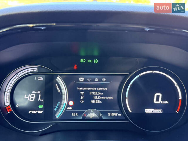 Черный Киа Niro, объемом двигателя 0 л и пробегом 50 тыс. км за 23600 $, фото 25 на Automoto.ua