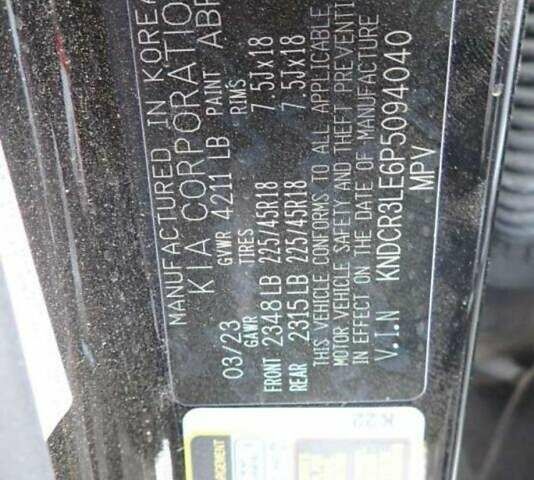 Черный Киа Niro, объемом двигателя 1.58 л и пробегом 9 тыс. км за 16500 $, фото 21 на Automoto.ua