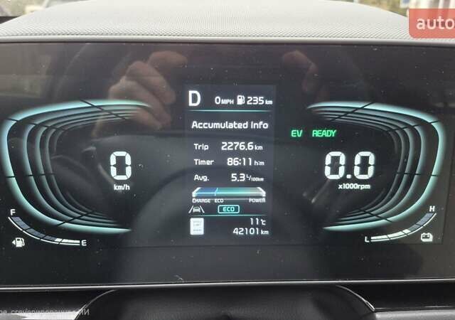 Черный Киа Niro, объемом двигателя 1.58 л и пробегом 43 тыс. км за 26000 $, фото 11 на Automoto.ua