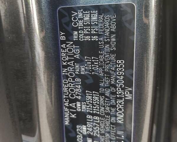 Черный Киа Niro, объемом двигателя 0 л и пробегом 80 тыс. км за 20600 $, фото 2 на Automoto.ua