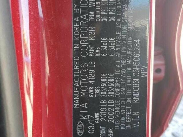Красный Киа Niro, объемом двигателя 1.6 л и пробегом 171 тыс. км за 10600 $, фото 9 на Automoto.ua
