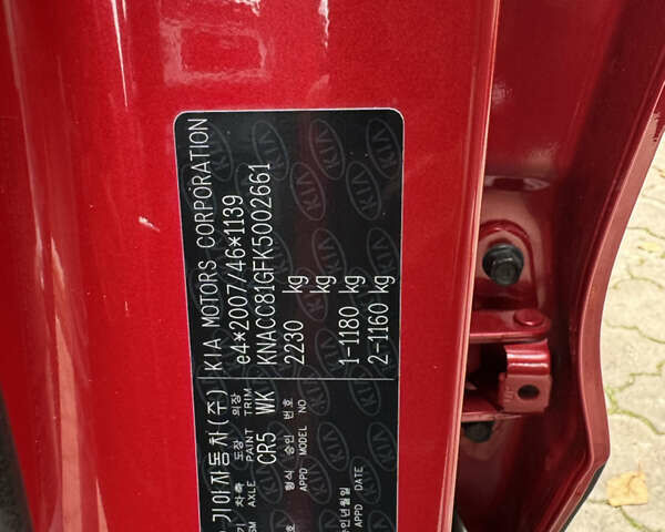 Красный Киа Niro, объемом двигателя 0 л и пробегом 135 тыс. км за 17299 $, фото 69 на Automoto.ua