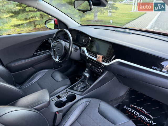 Красный Киа Niro, объемом двигателя 1.6 л и пробегом 52 тыс. км за 23800 $, фото 14 на Automoto.ua