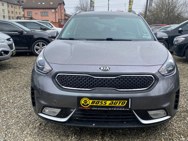 Серый Киа Niro, объемом двигателя 1.6 л и пробегом 148 тыс. км за 18400 $, фото 1 на Automoto.ua