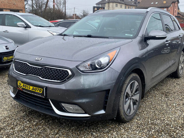 Серый Киа Niro, объемом двигателя 1.6 л и пробегом 148 тыс. км за 18400 $, фото 2 на Automoto.ua