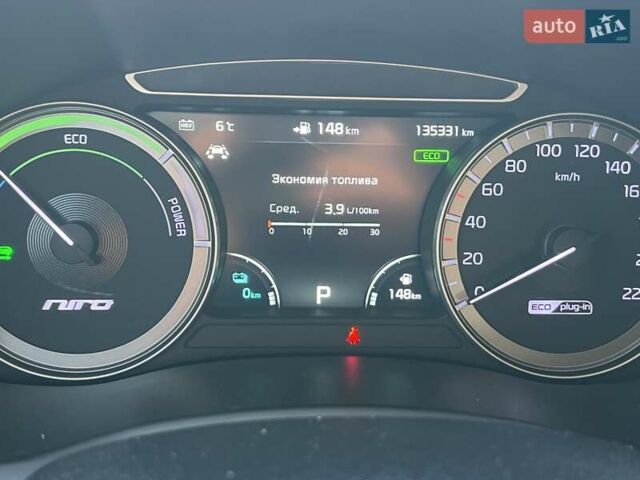 Серый Киа Niro, объемом двигателя 1.58 л и пробегом 135 тыс. км за 17999 $, фото 22 на Automoto.ua