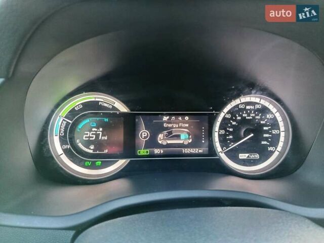 Серый Киа Niro, объемом двигателя 1.58 л и пробегом 165 тыс. км за 15777 $, фото 12 на Automoto.ua