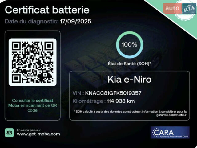 Серый Киа Niro, объемом двигателя 0 л и пробегом 100 тыс. км за 18750 $, фото 24 на Automoto.ua