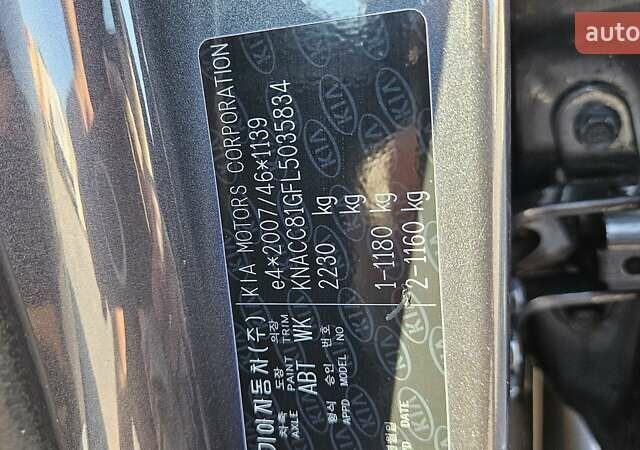 Серый Киа Niro, объемом двигателя 0 л и пробегом 145 тыс. км за 18800 $, фото 20 на Automoto.ua