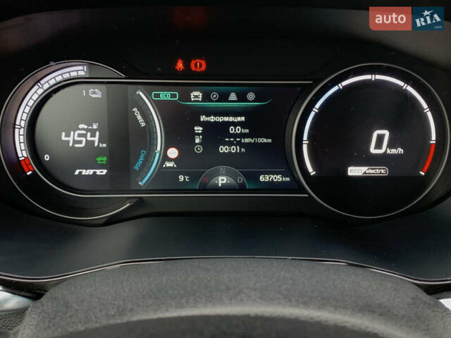 Сірий Кіа Niro, об'ємом двигуна 0 л та пробігом 63 тис. км за 20899 $, фото 33 на Automoto.ua