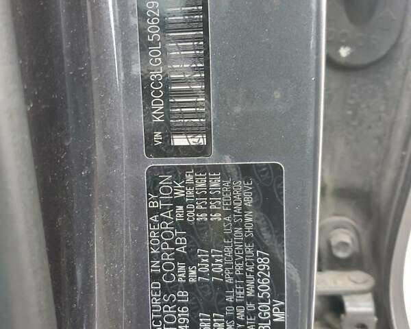 Серый Киа Niro, объемом двигателя 1.58 л и пробегом 51 тыс. км за 3000 $, фото 12 на Automoto.ua