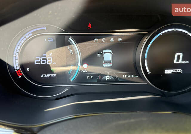 Сірий Кіа Niro, об'ємом двигуна 0 л та пробігом 115 тис. км за 21913 $, фото 11 на Automoto.ua