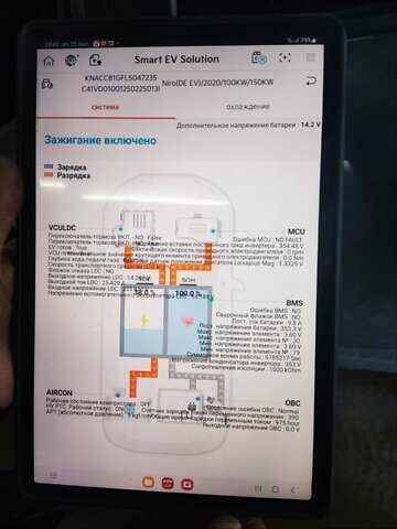 Серый Киа Niro, объемом двигателя 0 л и пробегом 58 тыс. км за 23800 $, фото 21 на Automoto.ua