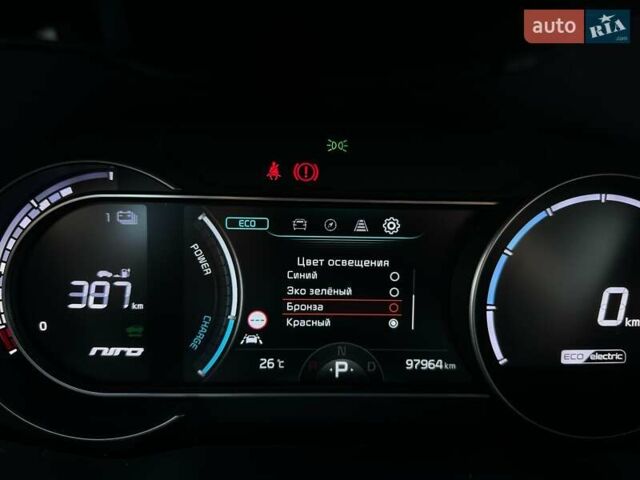 Сірий Кіа Niro, об'ємом двигуна 0 л та пробігом 97 тис. км за 22600 $, фото 30 на Automoto.ua