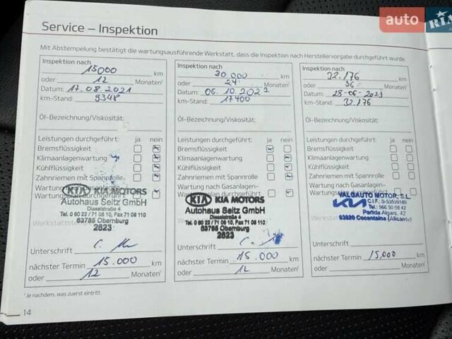 Сірий Кіа Niro, об'ємом двигуна 0 л та пробігом 82 тис. км за 20500 $, фото 29 на Automoto.ua