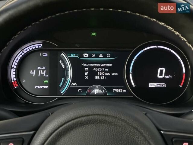 Серый Киа Niro, объемом двигателя 0 л и пробегом 74 тыс. км за 18200 $, фото 44 на Automoto.ua