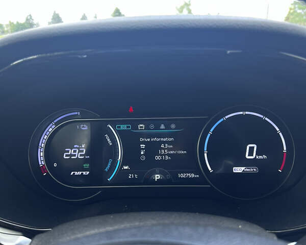 Серый Киа Niro, объемом двигателя 0 л и пробегом 102 тыс. км за 19200 $, фото 5 на Automoto.ua