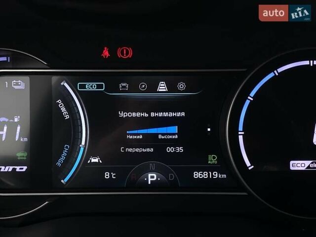 Сірий Кіа Niro, об'ємом двигуна 0 л та пробігом 86 тис. км за 23400 $, фото 40 на Automoto.ua