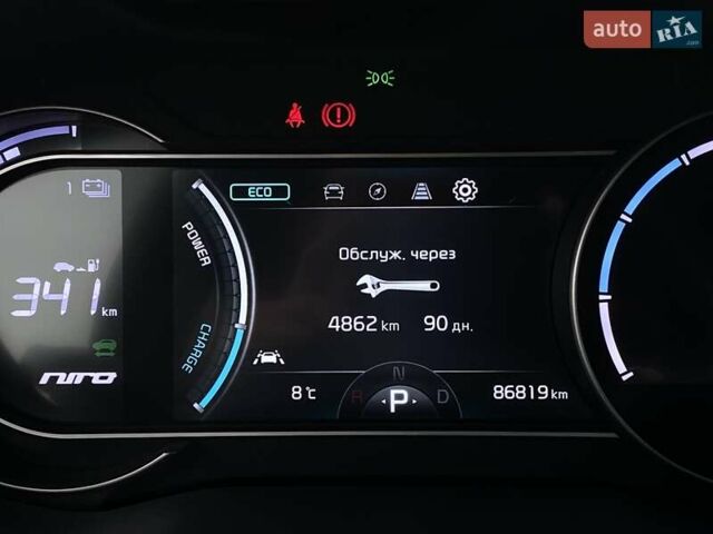 Сірий Кіа Niro, об'ємом двигуна 0 л та пробігом 86 тис. км за 23400 $, фото 51 на Automoto.ua