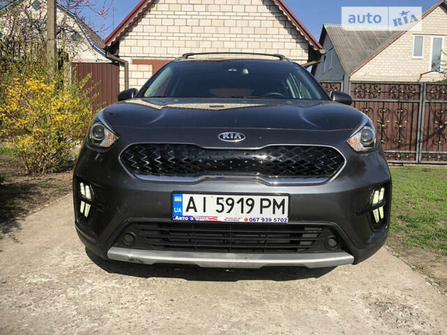 Сірий Кіа Niro, об'ємом двигуна 1.58 л та пробігом 38 тис. км за 27800 $, фото 27 на Automoto.ua