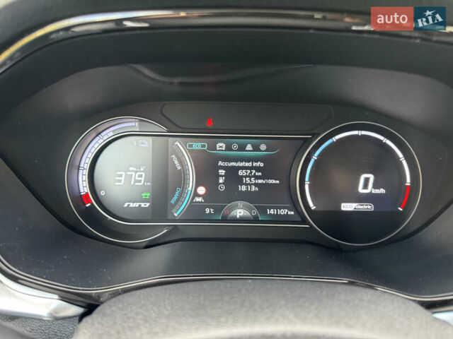 Сірий Кіа Niro, об'ємом двигуна 0 л та пробігом 141 тис. км за 17799 $, фото 51 на Automoto.ua
