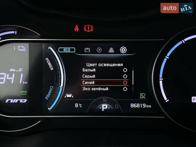 Серый Киа Niro, объемом двигателя 0 л и пробегом 86 тыс. км за 24400 $, фото 47 на Automoto.ua