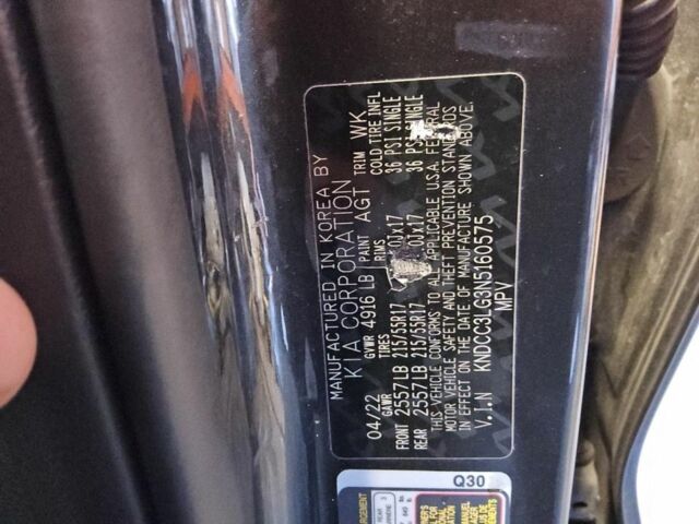 Серый Киа Niro, объемом двигателя 0 л и пробегом 143 тыс. км за 13700 $, фото 8 на Automoto.ua