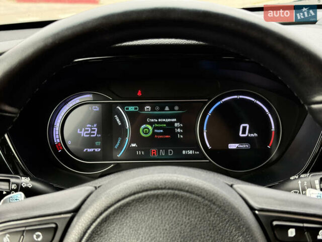 Сірий Кіа Niro, об'ємом двигуна 0 л та пробігом 81 тис. км за 18700 $, фото 23 на Automoto.ua