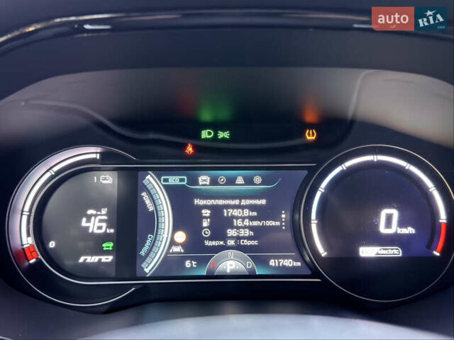 Серый Киа Niro, объемом двигателя 0 л и пробегом 40 тыс. км за 25900 $, фото 22 на Automoto.ua