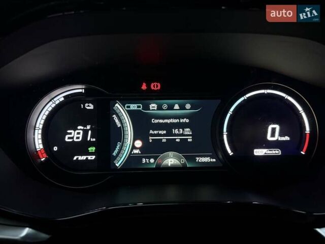 Сірий Кіа Niro, об'ємом двигуна 0 л та пробігом 72 тис. км за 22999 $, фото 48 на Automoto.ua