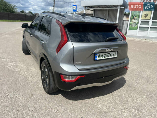 Серый Киа Niro, объемом двигателя 0 л и пробегом 40 тыс. км за 25777 $, фото 6 на Automoto.ua