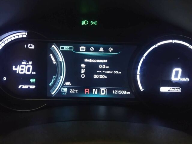 Синий Киа Niro, объемом двигателя 0 л и пробегом 121 тыс. км за 18355 $, фото 12 на Automoto.ua