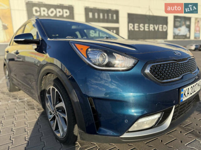 Синий Киа Niro, объемом двигателя 1.59 л и пробегом 114 тыс. км за 19000 $, фото 1 на Automoto.ua