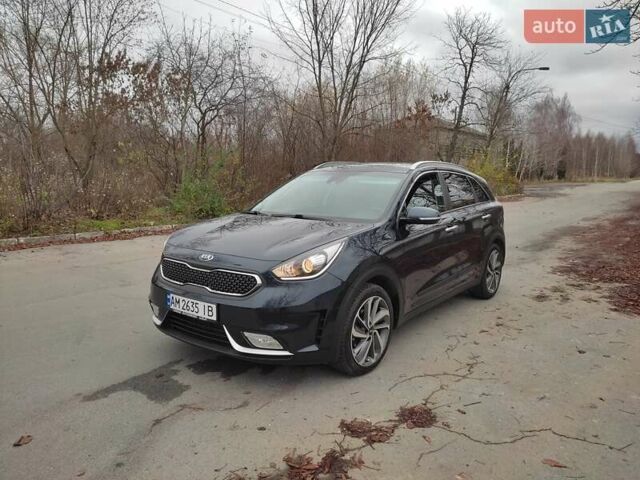 Синий Киа Niro, объемом двигателя 1.58 л и пробегом 219 тыс. км за 16200 $, фото 1 на Automoto.ua