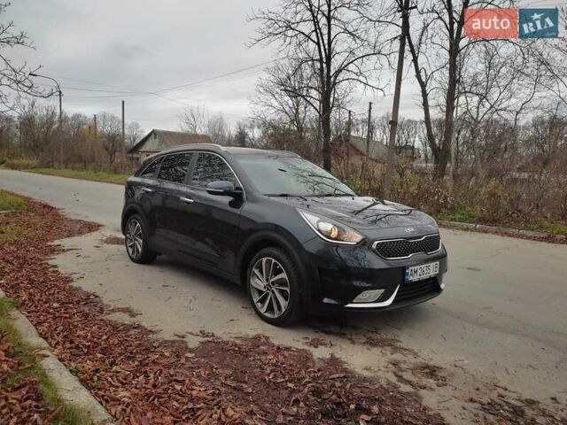 Синий Киа Niro, объемом двигателя 1.58 л и пробегом 219 тыс. км за 16200 $, фото 17 на Automoto.ua