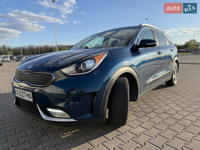 Синий Киа Niro, объемом двигателя 1.59 л и пробегом 114 тыс. км за 19000 $, фото 5 на Automoto.ua