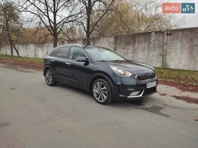 Синий Киа Niro, объемом двигателя 1.58 л и пробегом 219 тыс. км за 16200 $, фото 6 на Automoto.ua