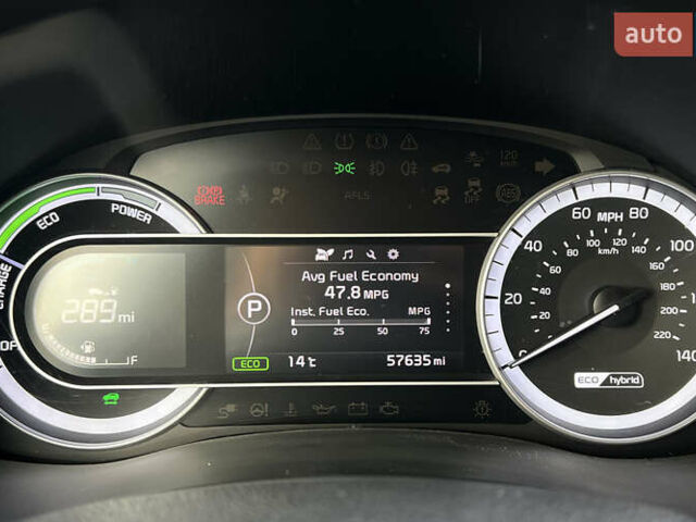 Синий Киа Niro, объемом двигателя 1.58 л и пробегом 91 тыс. км за 17650 $, фото 11 на Automoto.ua