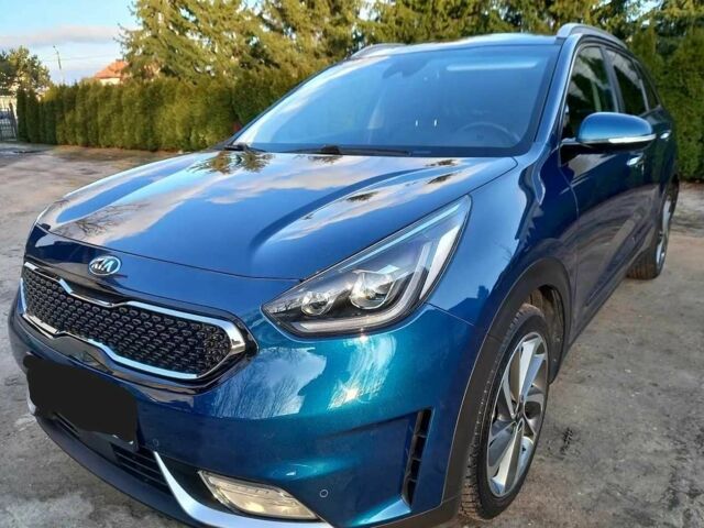 Синий Киа Niro, объемом двигателя 1.6 л и пробегом 78 тыс. км за 10499 $, фото 8 на Automoto.ua