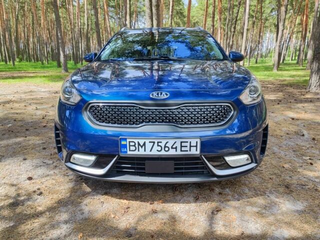 Синій Кіа Niro, об'ємом двигуна 0.16 л та пробігом 44 тис. км за 19500 $, фото 12 на Automoto.ua