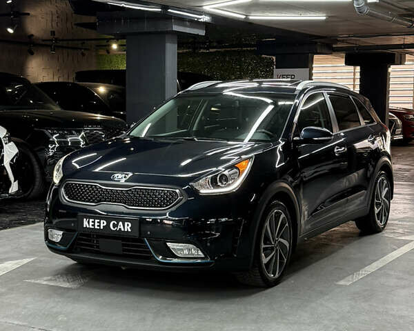 Синий Киа Niro, объемом двигателя 1.58 л и пробегом 67 тыс. км за 18500 $, фото 4 на Automoto.ua
