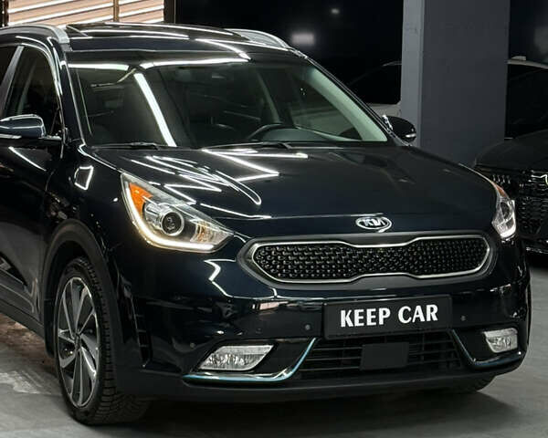 Синий Киа Niro, объемом двигателя 1.58 л и пробегом 67 тыс. км за 18500 $, фото 9 на Automoto.ua